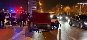Kayseri’de otomobiller çarpıştı: 1 yaralı