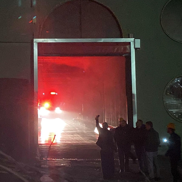 Tekirdağ'da fabrika yangını büyümeden söndürüldü