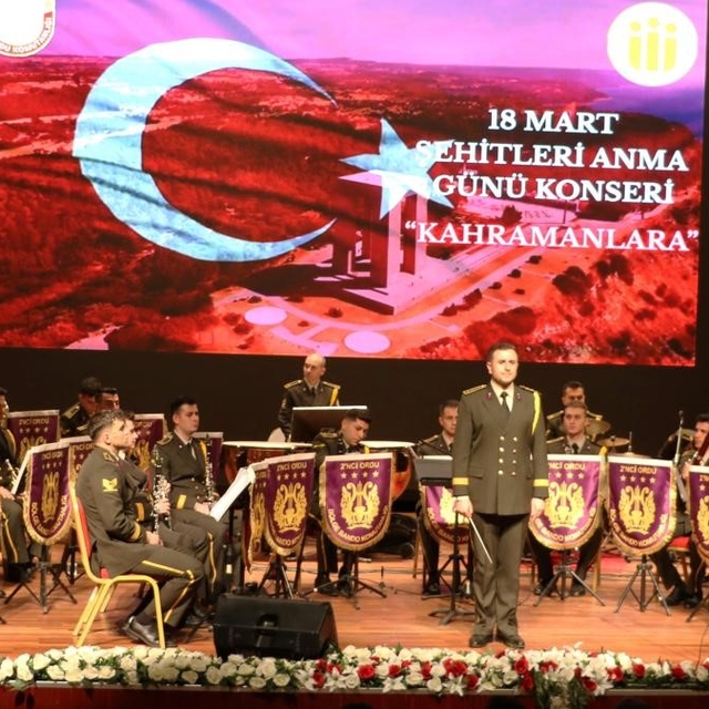 Malatya'da 18 Mart anısına konser düzenlendi