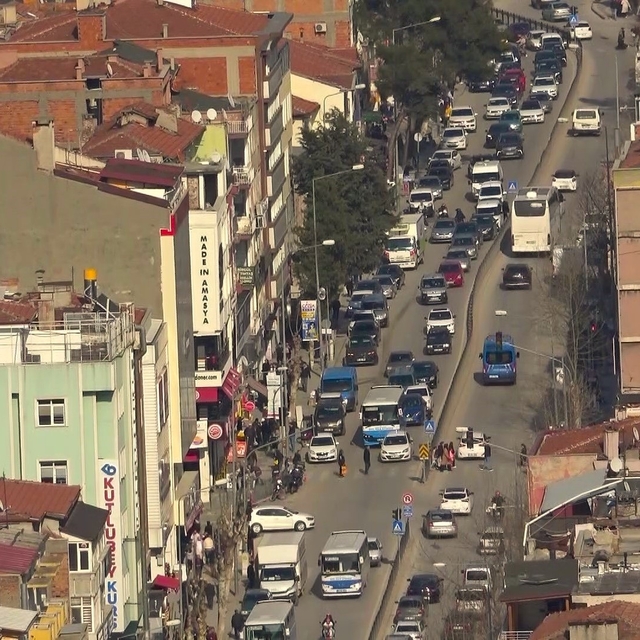 Amasya'da taşıt sayısı 164 bini geçti