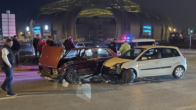 Kayseri'de trafik kazasında 1 kişi yaralandı