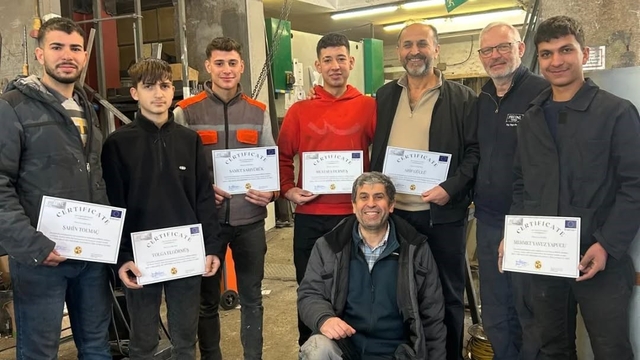 Yenipazarlı genç ustalar Avrupa'dan döndü