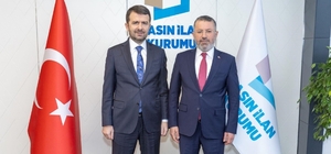 Rektör Kırışık, BİK Genel Müdürü Abdulkadir Çay ile bir araya geldi