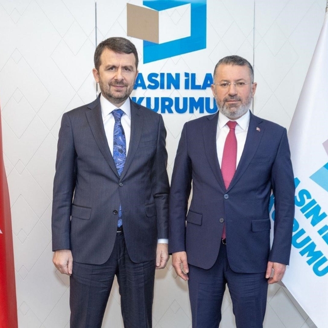 Rektör Kırışık, BİK Genel Müdürü Abdulkadir Çay ile bir araya geldi