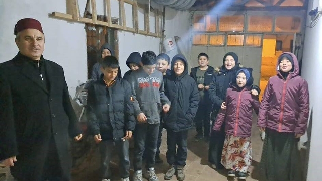 Hisarcık'ta Kur'an Kursu öğrencilerinden Küpecik geleneği