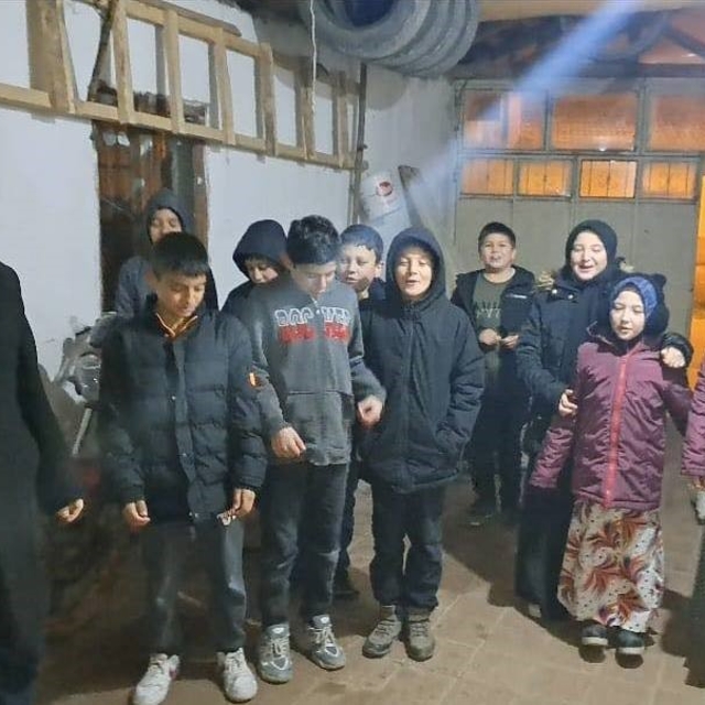 Hisarcık'ta Kur'an Kursu öğrencilerinden Küpecik geleneği