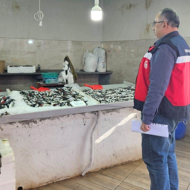 Emet'te balıkçılara yönelik denetim yapıldı