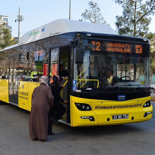 Diyarbakır'da bayramda belediye otobüsleri ücretsiz olacak