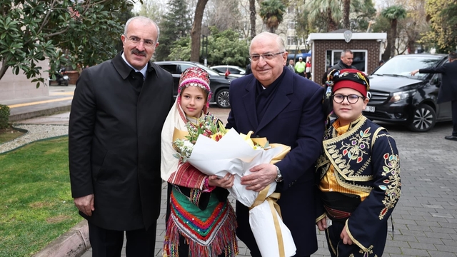 Milli Savunma Bakanı Yaşar Güler, Çanakkale Valiliğini ziyaret etti