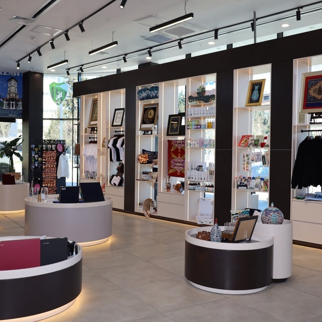 Kocaeli'ye özgü ürünler Hatıra Mağazası'nda