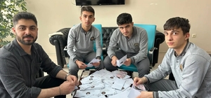 Bayburt Anadolu İmam Hatip Lisesi öğrencilerden ihtiyaç sahiplerine destek