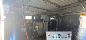 Yasa dışı akaryakıtı piyasaya sürmeye hazırlanan şüpheli yakalandı