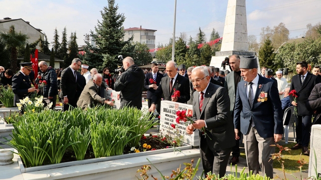 Ordu'da Çanakkale Zaferi'nin 111. yılında şehitler anıldı