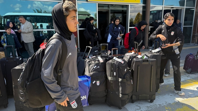 İran kadın milli futbol takımı Iğdır'da
