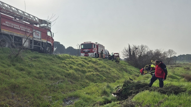 Balıkesir'de otomobilin devrilmesi sonucu 1 kişi yaralandı