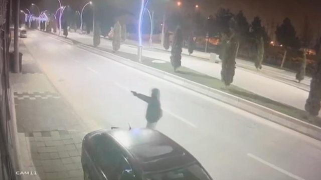 Bolu'da restoranın kurşunlanması kamerada