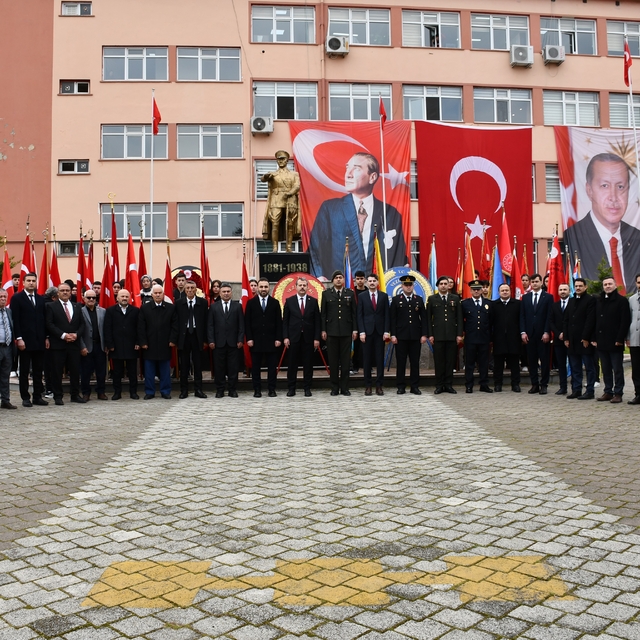 Vezirköprü'de Çanakkale Zaferi töreni