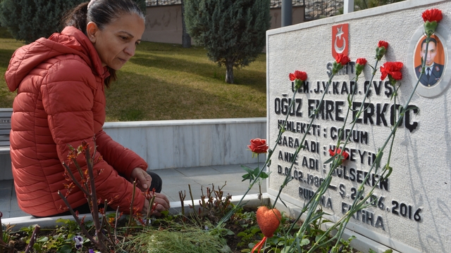 Şehit eşinden duygulandıran sözler: "Burası benim damsız evim"