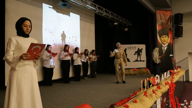 Avrasya Üniversitesi'nde Çanakkale ruhu yaşatıldı