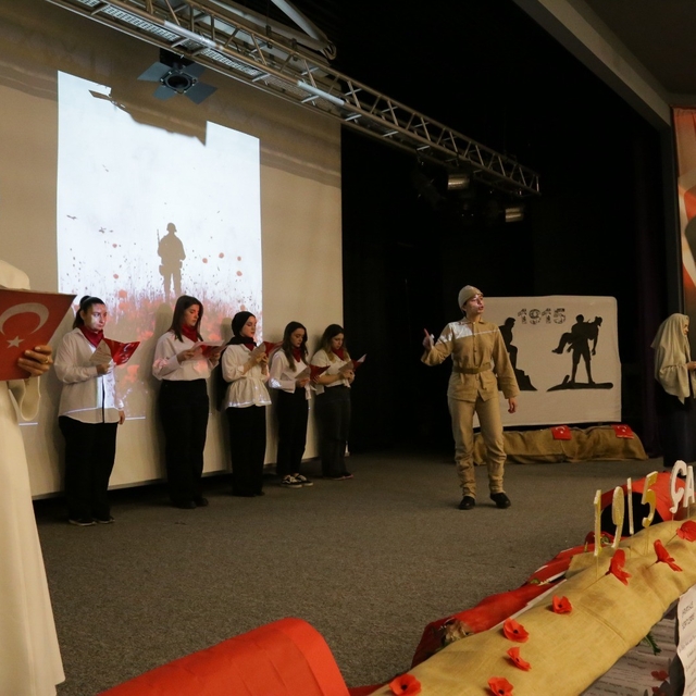 Avrasya Üniversitesi'nde Çanakkale ruhu yaşatıldı