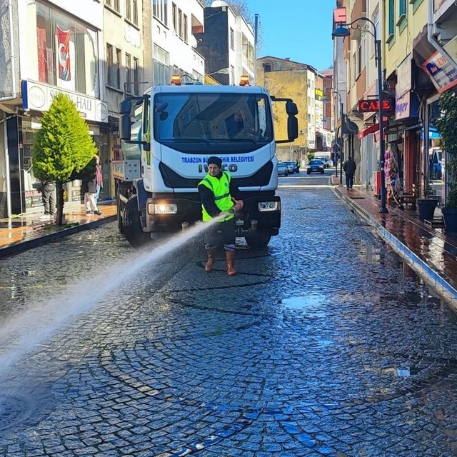 Trabzon'da bayram temizliği