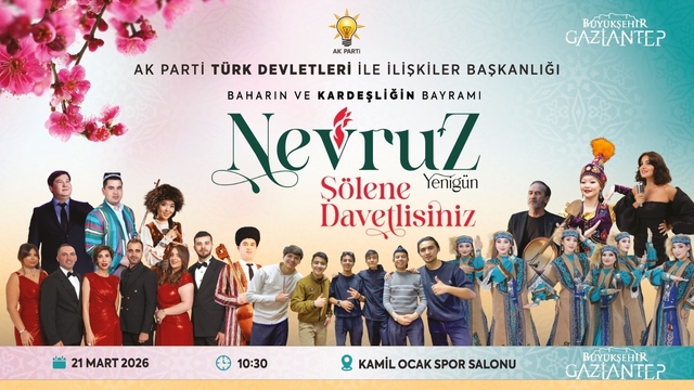 Nevruz Ateşi Gaziantep'te yakılacak