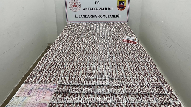 Kepez'de 15 bin adet uyuşturucu hap ele geçirildi