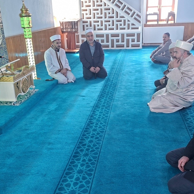 Hisarcık'ta 18 Mart Çanakkale Şehitleri için mevlit okutuldu