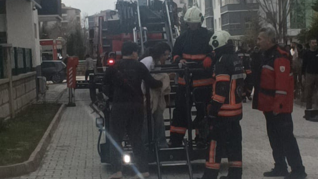 Malatya'da spor salonunda yangın