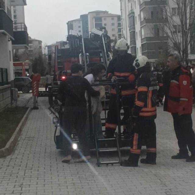 Malatya'da spor salonunda yangın