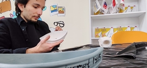 Genç ellerden "Nusret 1915" dokunuşu Menteşe’de seramik atölyesiyle tarih canlandı