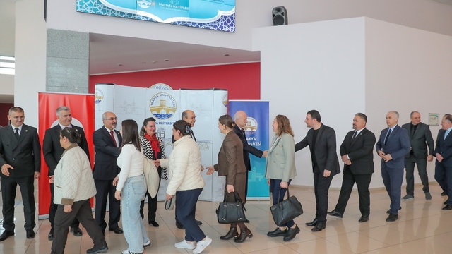 Trakya Üniversitesinde bayramlaşma töreni düzenlendi