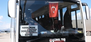 İran Kadın Milli Takımı Gürbulak Sınır Kapısı'ndan ülkelerine geçti