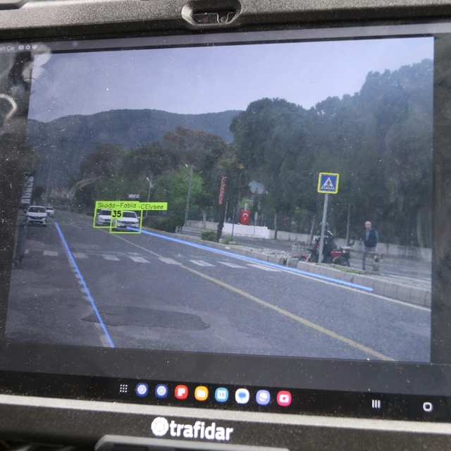 Fethiye'de yapay zekalı radarlar şehir içinde devrede