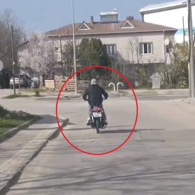 Ehliyetsiz ve abartı egzozlu motosikletliye 58 bin 500 TL ceza