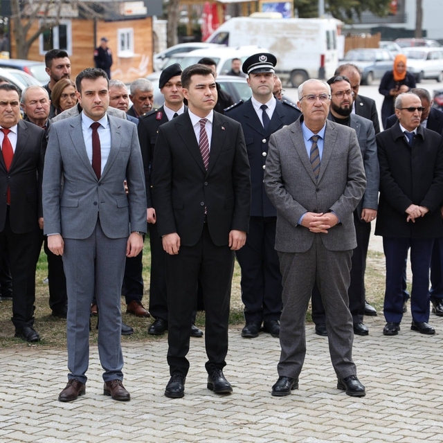 Çanakkale Zaferi'nin 111. yıl dönümü Çameli'nde anma programı düzenlendi