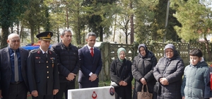 Çaycuma’da şehitlerin kabirleri başında dualar edildi