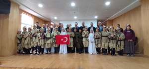 Çelikhan'da Çanakkale Deniz Zaferi'nin 111. yılı dolayısıyla tören düzenlendi