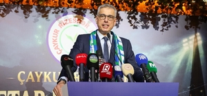 Kemal Memişoğlu "Rizespor Süper Lig’deki spor kulüplerine örnek olan davranış ve yapı içerisinde"