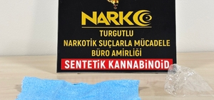 Turgutlu'da uyuşturucuyla yakalanan şüpheli tutuklandı