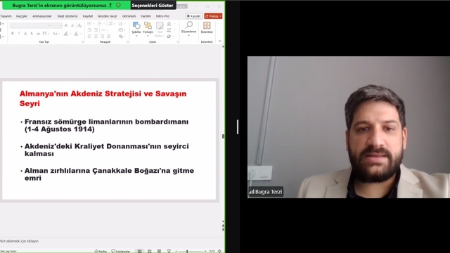 BARÜ'de Çanakkale Cephesi ve 18 Mart Boğaz Zaferi anlatıldı