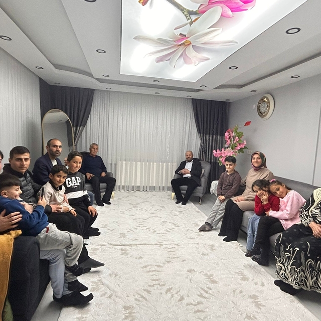 Hasköy'de Ramazan'da şehit aileleri unutulmadı