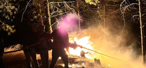 Hatay’da ormanlık alanda çıkan yangın büyümeden söndürüldü