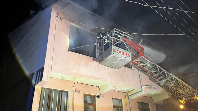 Kastamonu'da bir evde patlamanın ardından yangın çıktı: 1 yaralı