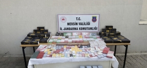 Mersin'de sigara kaçakçılığıyla mücadele 1 şüpheli yakalandı