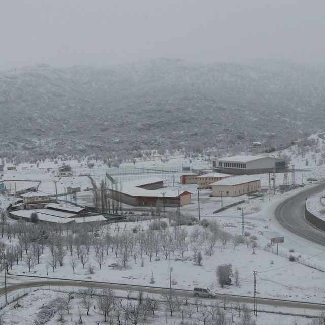 Konya beyaza büründü