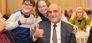 Canik’te gönül sofralarının misafiri özel çocuklar