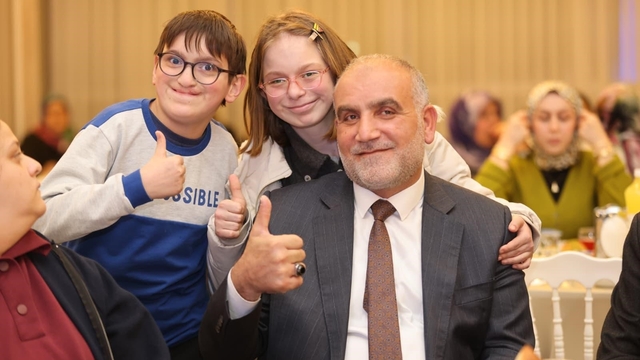 Canik'te gönül sofralarının misafiri özel çocuklar