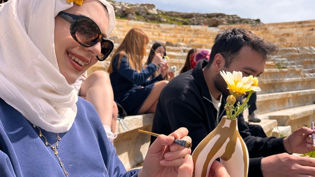 Knidos'un tarihi gençlerin elinde şekilleniyor