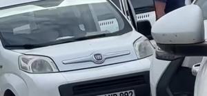 Bursa’da trafikte yol verme kavgası kamerada